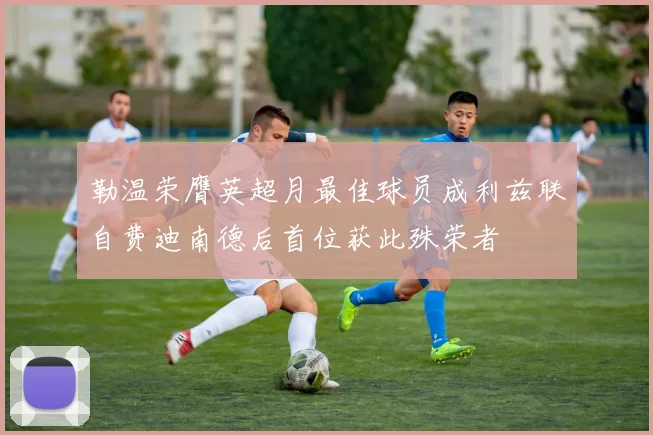 勒温荣膺英超月最佳球员成利兹联自费迪南德后首位获此殊荣者